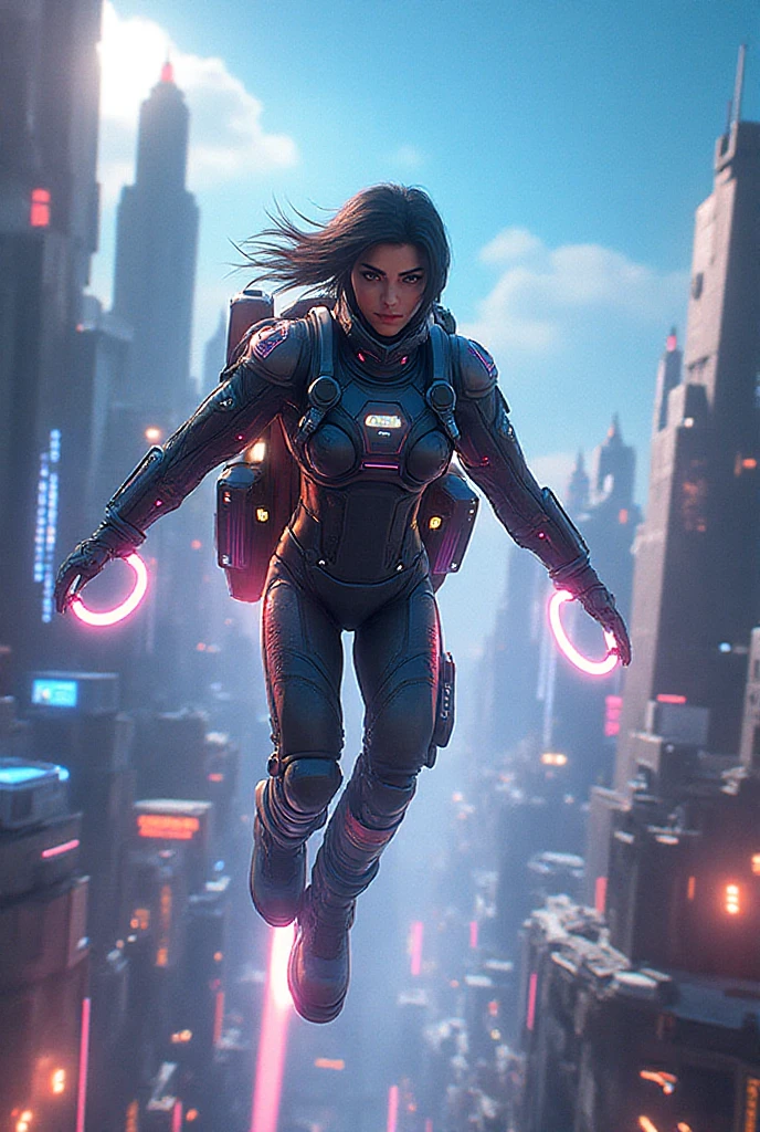 Epic CG masterpiece, hdr,dtm, full ha,8K, ultra detailed graphic tension, dynamic poses, stunning colors, 3D rendering, surrealism, cinematic lighting effects, realism, 00 renderer, super realistic, full - body photos, super vista, super wide Angle, HD
In a futuristic abandoned city, a girl with a huge mechanical arm is engaged in a fierce struggle with the enemy, Her name is Alita, a fighting angel from the future world, Her eyes are firm and resolute, showing the desire for victory, high-definition picture, real effect, hyper-realistic portraits, xiaofei yue, uniformly staged images, flat yet expressive, goth
(shard of glass:1.4)A shot with tension(sky glows cyan,Visual impact,giving the poster a dynamic and visually striking appearance:1.2),
