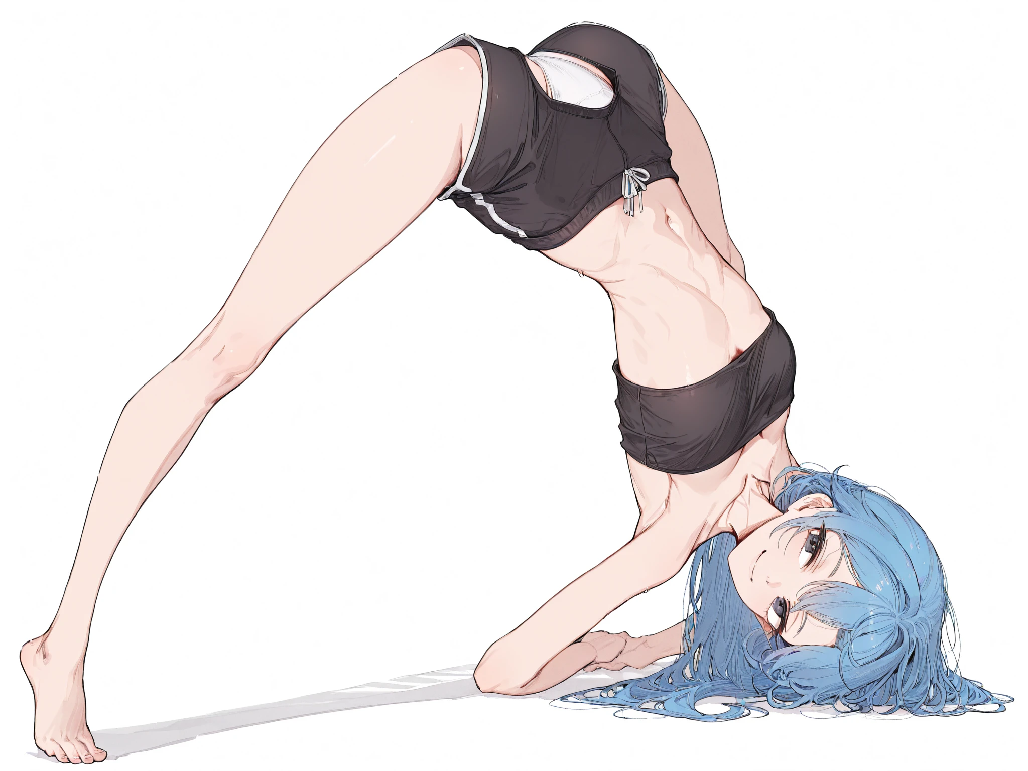 score_9, score_8_up, score_7_up, score_6_up, source_anime,1girl, flexible, spread legs, from front, top-down bottom-up, jack-o' challenge, <lora:JackoAIO-XL-V1:1>