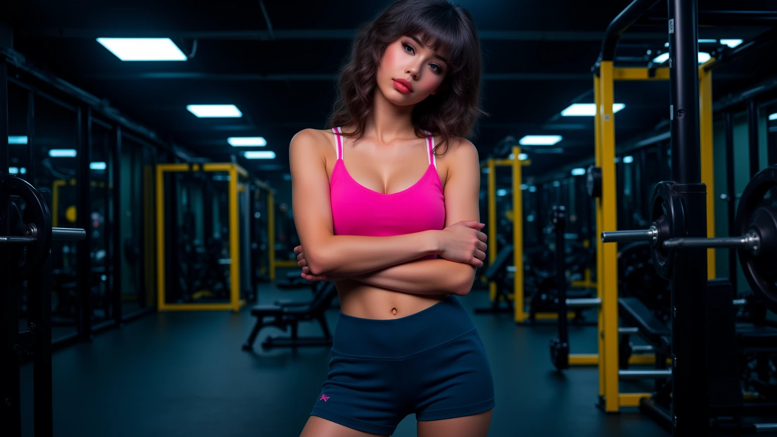 ((best quality)), ((masterpiece)), (detailed), 13-year-old girl, black hair, short hair, white sheer , standing in a classroom surrounded by girls, 