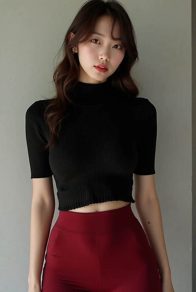 (natta, nood, 8K, tmasterpiece:1.3)), full body Esbian, Long legs, Focalors:1.2, Perfect figure beautiful woman:1.4, Slim abs:1.1, ((Light brown hair, very small  1.2 )), (Harnes，Fashionable autumn clothes，Sidehead:1.2,), ((Urban highways, :1.3)), Highly detailed  and skin texture, A detailed eye, Flying long hair