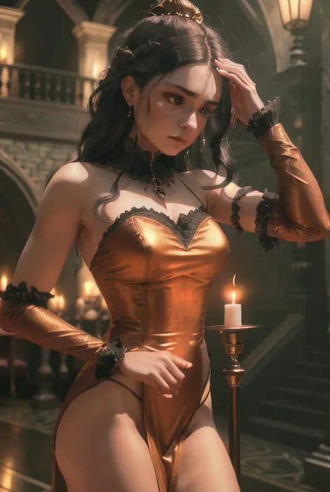 ゴシック魔女写真生成