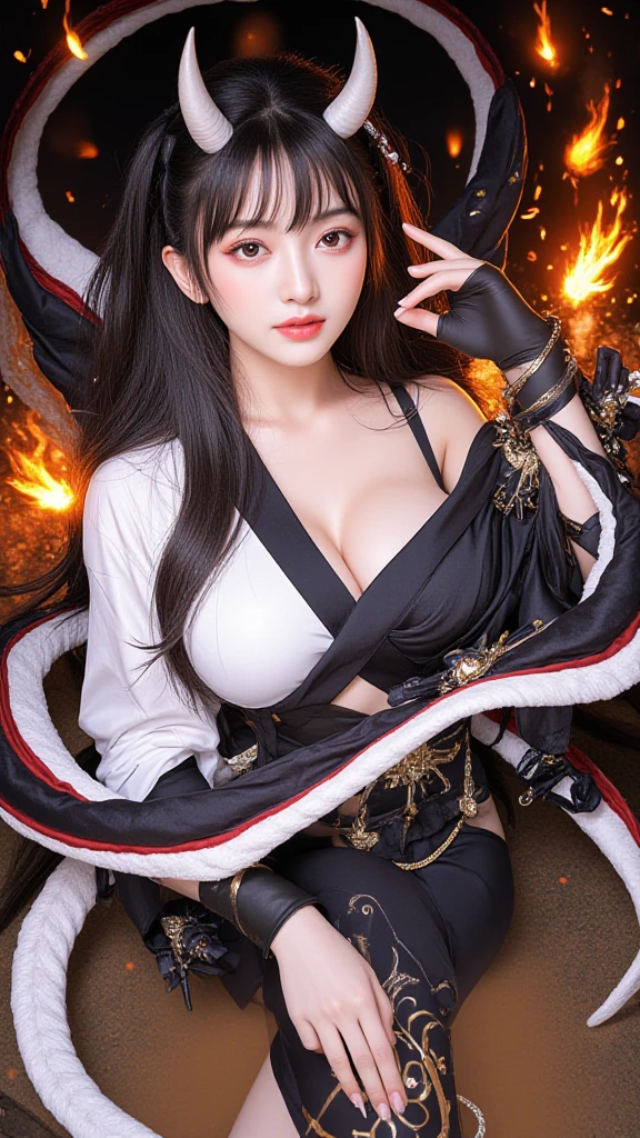 Prayer Master Korean Idol Korean Beauty Top with Emphasized Breasts Big Tits Abs Slender Glossy Full Body Statue