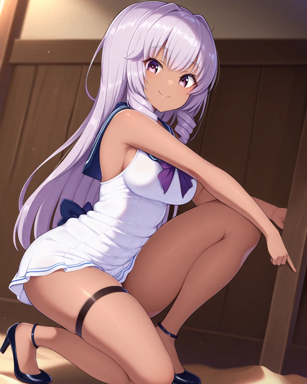 ((Highest quality)), ((masterpiece)), (be familiar with), Perfect Face, indoor, Bedroom, Watching the audience,
One woman, Frielen,
Open Mouth, Ecstatic expression, blush, smile,
Small breasts, Flat Chest, Young Girl, Lori, , Girl,
Long Hair, Twin tails,
Fully , ,  with a man with a big , 内,  is taken, Insert a into your,  in , , Leg spread,