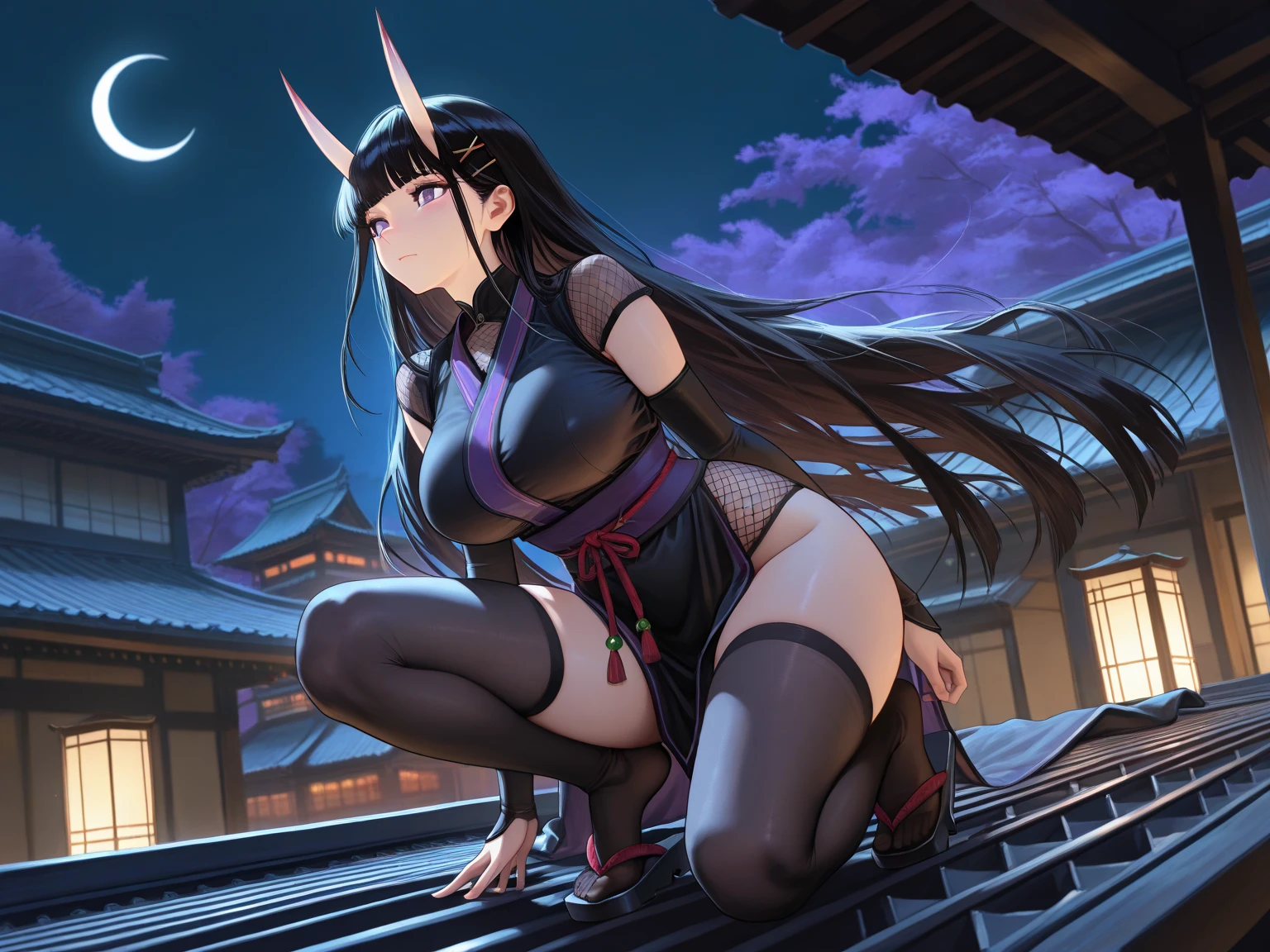 ????, masterpiece, extra limbs, 1goddess , age fifties woman 2600 years old, ((white absurdly long hair blunt bangs hime cut pubic hair)),(((tareme rose eyes))), ????????????? ????????????? fat body beautiful ???????, (((happy))), ???????????,crawl ????????????,pregnant,pale skin,raven wings,japanese shrine miko,japanese shrine,night