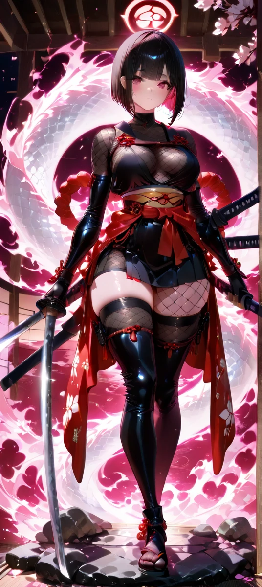 FGO Miyamoto Musashi　Colossal ????　Pink 　Latex Leotard　Gani ??????　erectile ??????