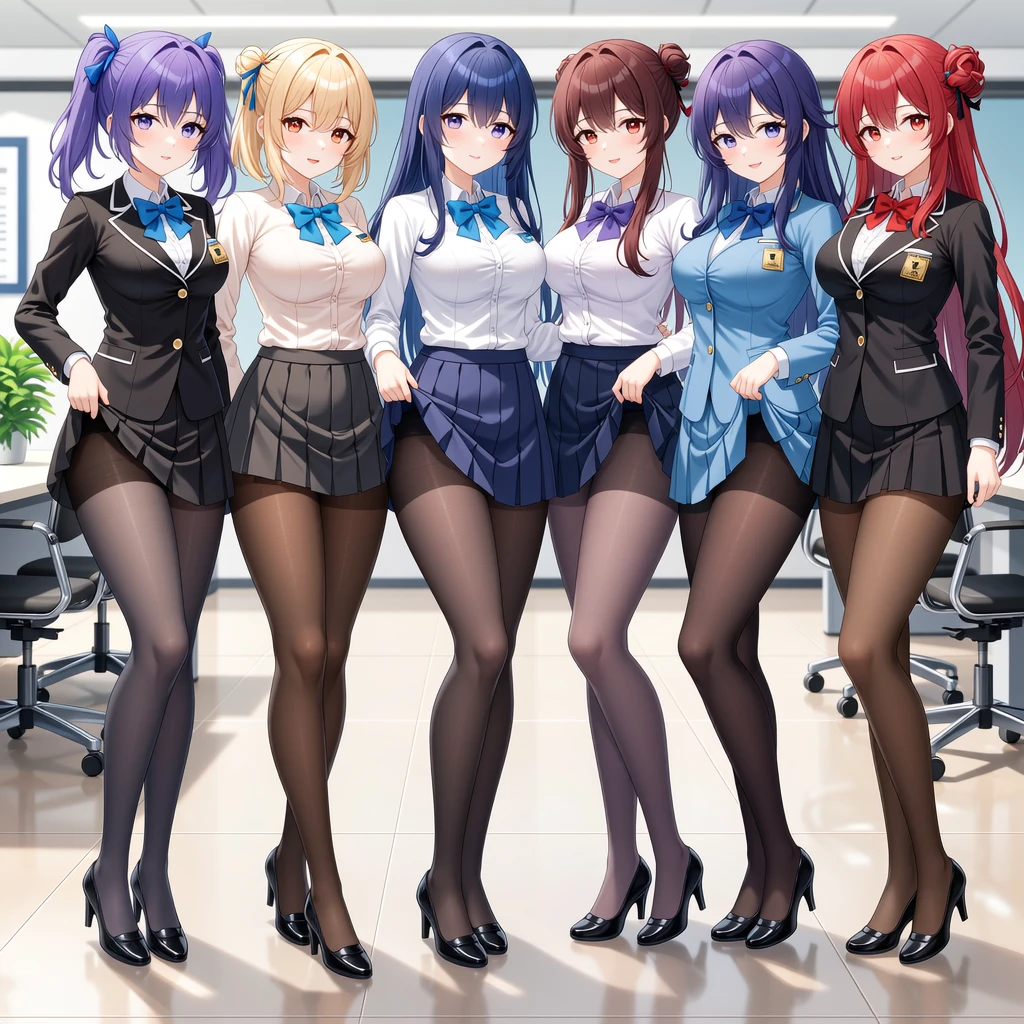 premium clubhouse，five goddesses，Standing in a row，looks from behind，High and high，Hips are cocked，Big Assa，Long legs，Colossal tits！Super big breasts！wavy curly hair，Beautiful accessories，Beautiful naked，Sexy High Heels，Eros，Moist Body，Knee tights，oestrus、Hanging、Kylena Gastros lips eyes、a miniskirt、toppless