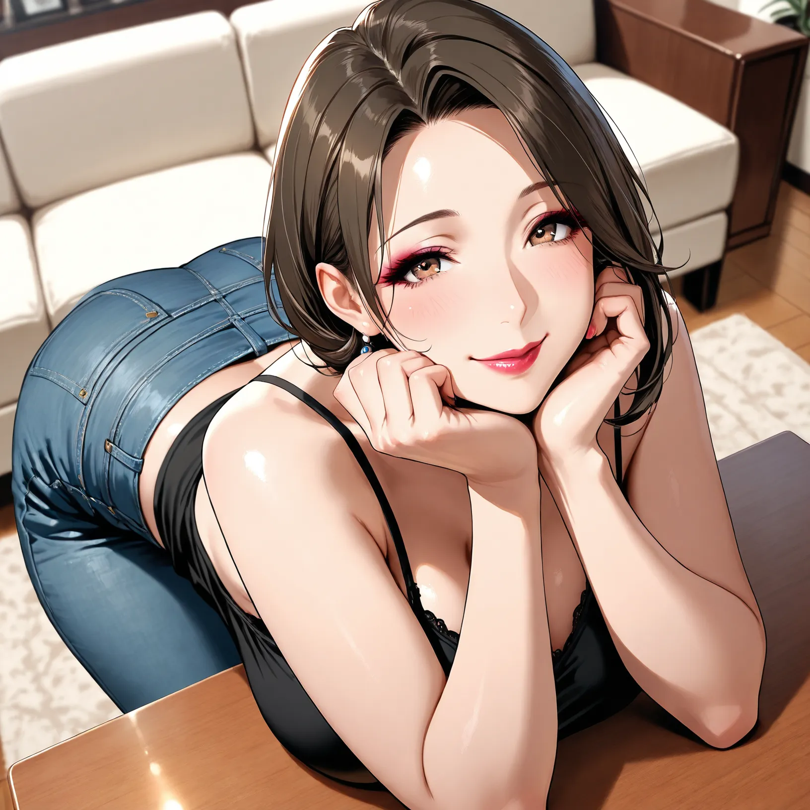 高精細アニメ女性生成＆超解像