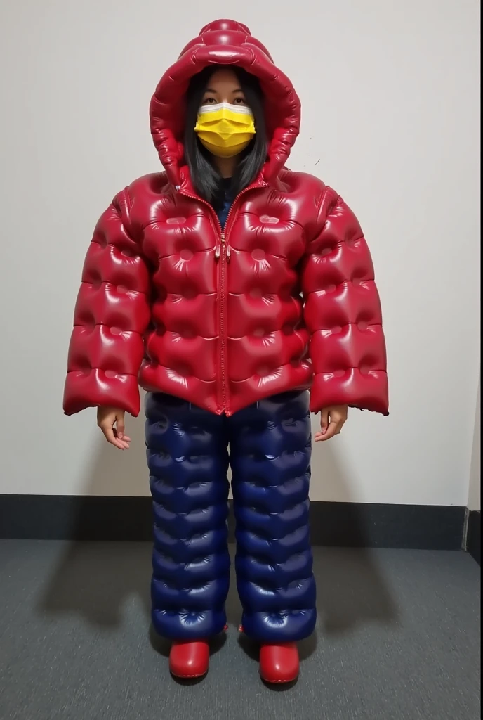 Inflatable Plastic Coat and Pants V1