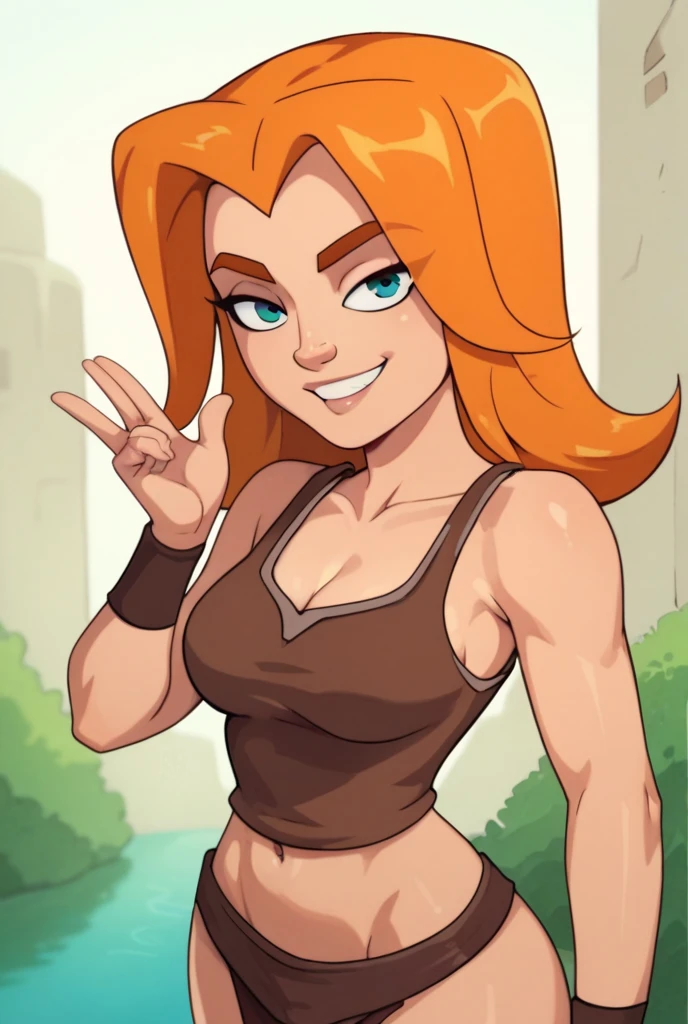 woman, from front, outdoors, cowboy shot <lora:oatd_model_03:1>