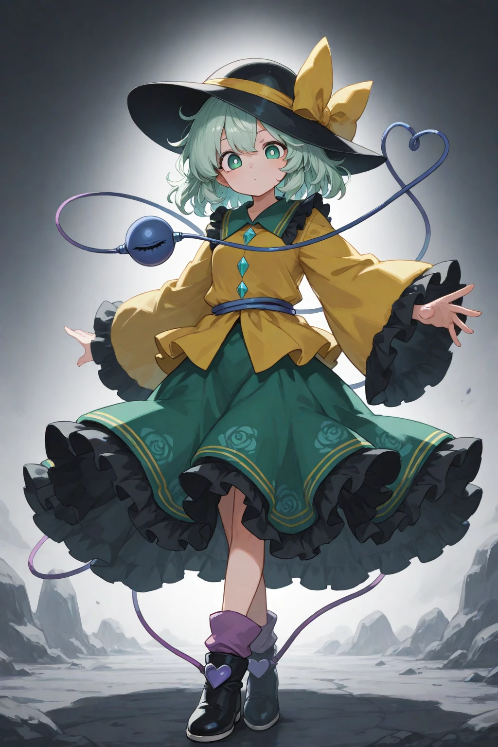 Komeiji Koishi、God of Destruction Thomas