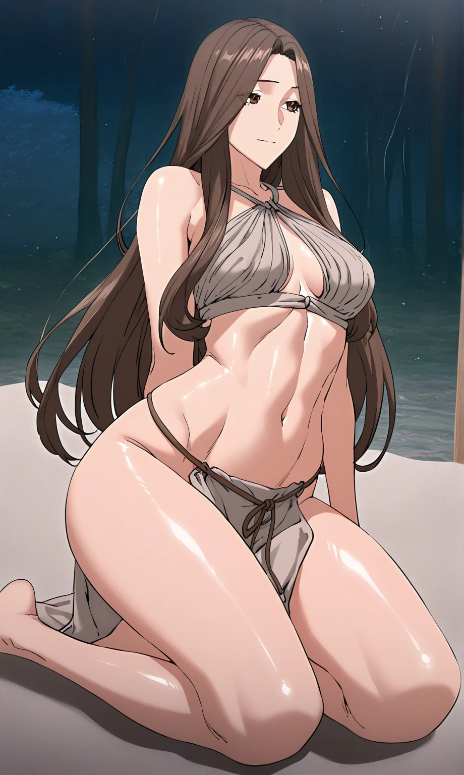 1 girl, alone,highest quality, masterpiece, High resolution,
smile,
  1 girl, (From below:0.9), , blush, smile,highest quality, masterpiece, Perfect lighting, ((Metallic Ultra Micro Bikini)),good,onthebed,spreadlegs