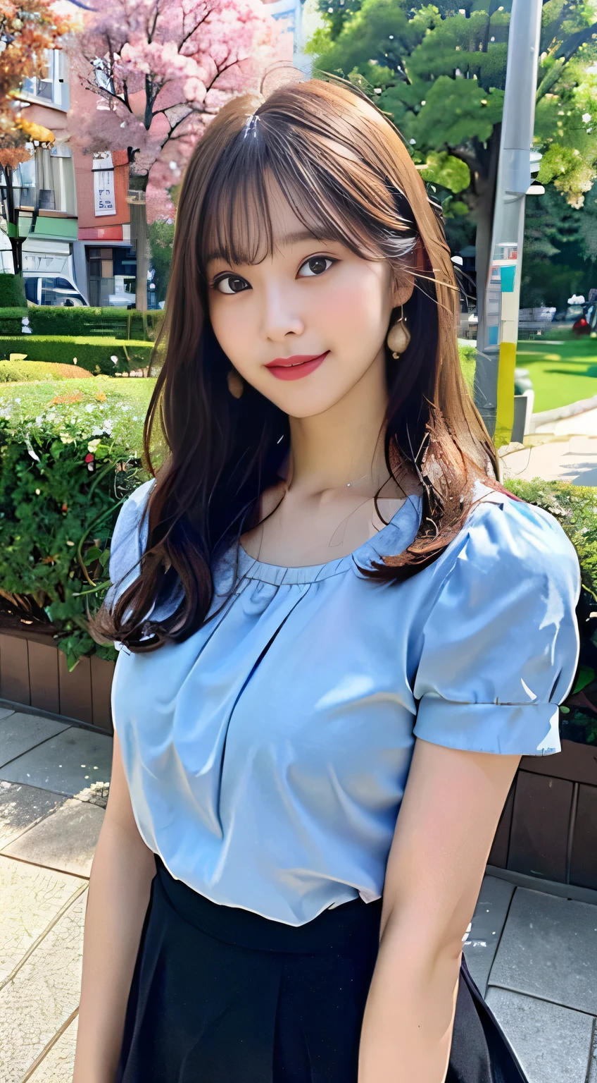 ((Highest quality)), ((masterpiece)), (detailed), Japanese,Street Corner,Beauty