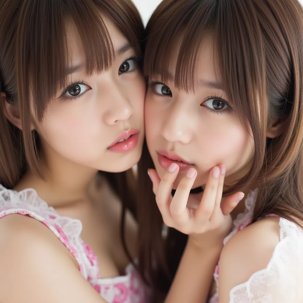 8K quality、High resolution、bride、Realistic skin texture、Women love men、High resolutionの肌、A woman  a man's  with her 、Princess Hair、thin、Small and young 、Open the mouth to reveal a realistic 、Beautiful 、Gray Hair、blue eyes、thin脚、Blonde French braid、、Full Body Shot、Wetting、Tearing clothes、Get wet with 