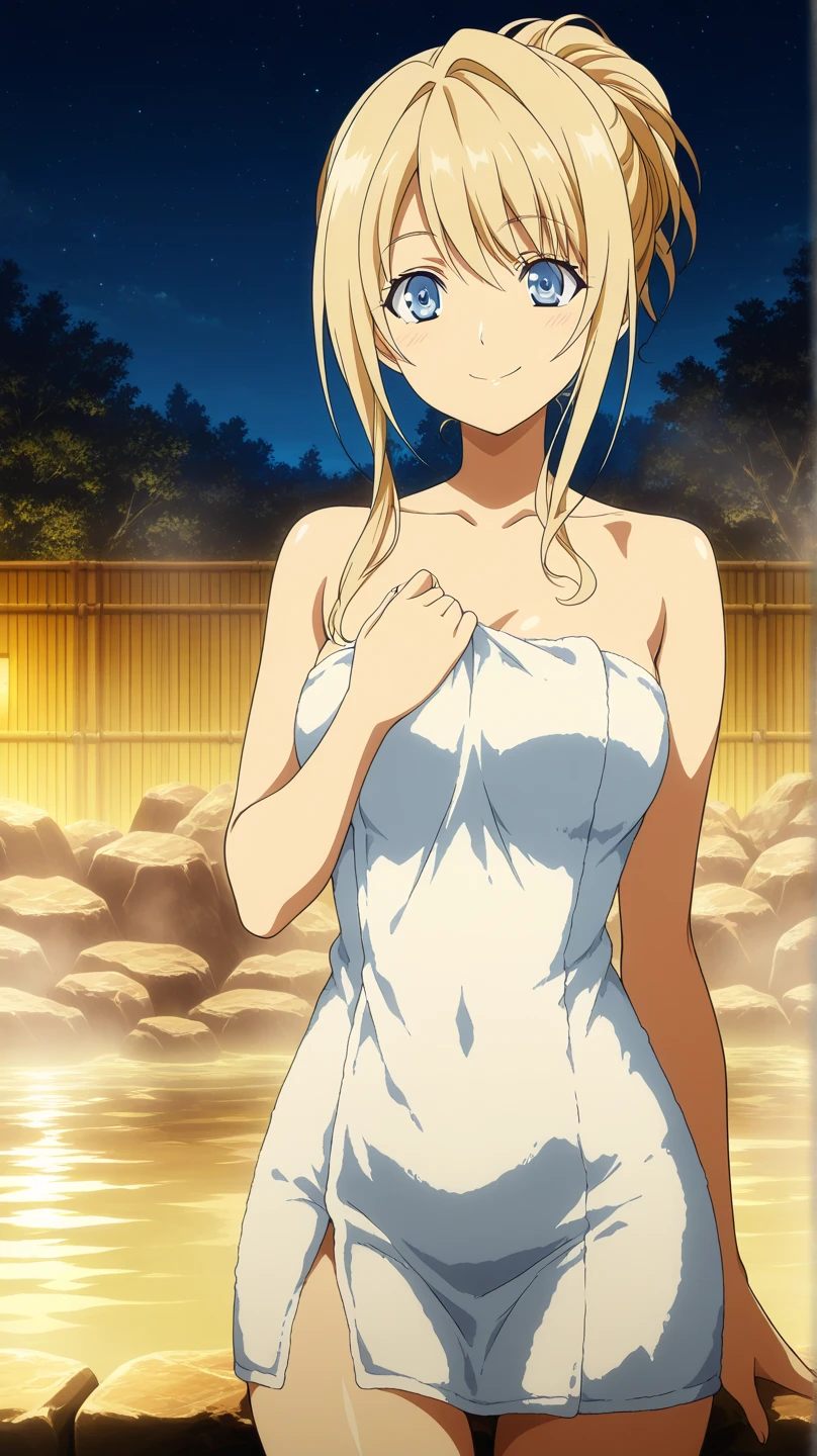 Masterpiece, best quality, very detailed, Ultra high resolution, (photorealistic:1.4), raw photos, (realistic:0.2), 1 girl, alone, long hair,,8k hdr, 1 girl,Blonde hair, shy ,sweat,wet,moist,steam, medium-large , bright eyes, , medium-small breasts,,Wrapped in towel , Laundry shop ·
