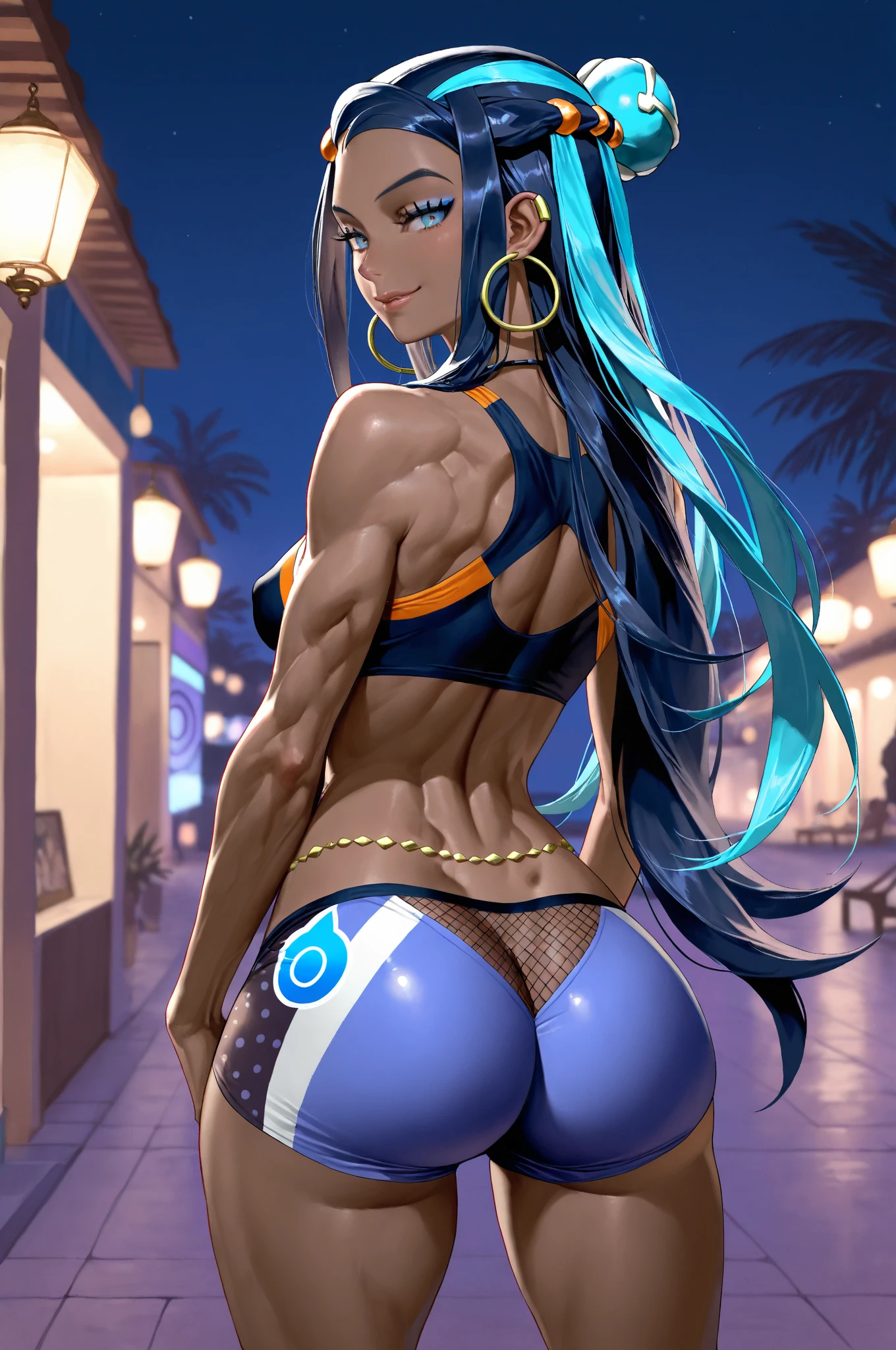 make yoruichi with a big ???