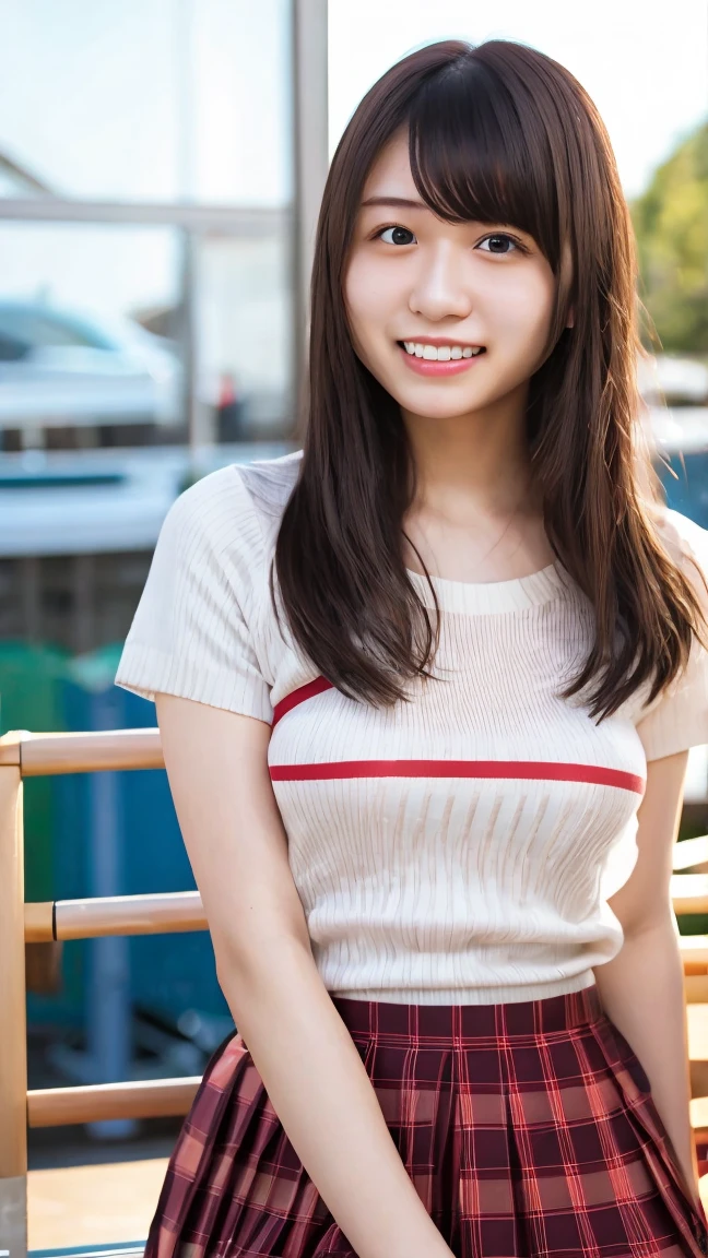 8K quality、High resolution、Realistic skin texture、High resolutionの瞳、woman、Rough summer dresses、 with no 、Princess Hair T-shirt、thin、 crotch、リアルなwoman、Small breasts、Blonde、thin脚、Sweating profusely、Sweat accumulates in the chest、garden、Sit on a chair with your  and leaning forward、Ecstatic expression、