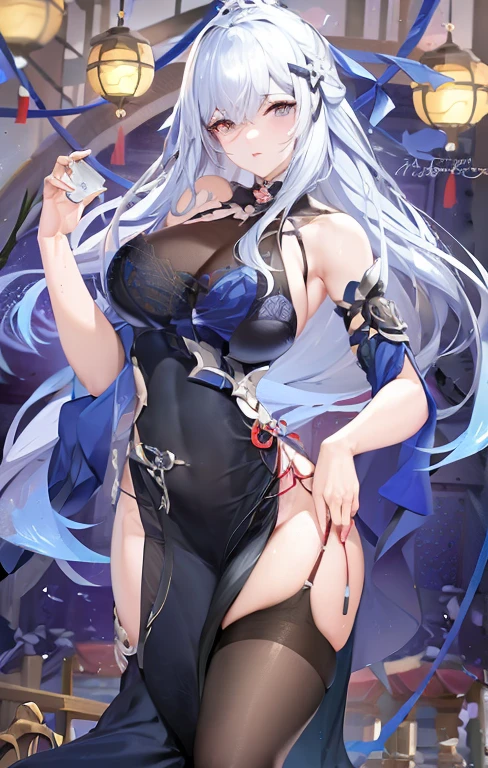 ((((masutepiece、top-quality、Long body、large full breasts、snow-white skin color、perspiring、fullnude、fullnude、fullnude、M-shaped legs、opens legs、Squatting posture、ssmile、Shorthair 3.0、Silvery hair、lyin in bed、Split abs、Seductive look、Wearing sweat、A look of shame))))、Silvery hair、(((White eyes、Gray eyes)))、(((((Beautiful abs、long legged))))),((((de pele branca)))),(()),Whole human body、(((Shyness)))、Realistic skin type、an anime girl、Detailed Digital Anime Art、A seductive anime girl、extremely detailed art germ、a hyperrealistic schoolgirl、Ilyakukvshinov、Smooth Anime CG Art、Ultra Realistic Woman、ig model、ArtGerm、Photorealistic anime girl rendering、digital anime art