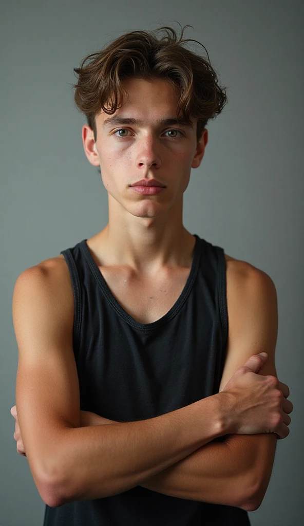 shirtless,slender boy