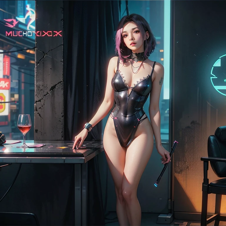 Analog Style, High resolution, (((masterpiece))), coal miner, woman, (sexy:0.9), dirty, cyber punk, Futuristic, Science fiction, Very detailed, short hair, Award-winning movie posters, (((Realistic)))、A little slender