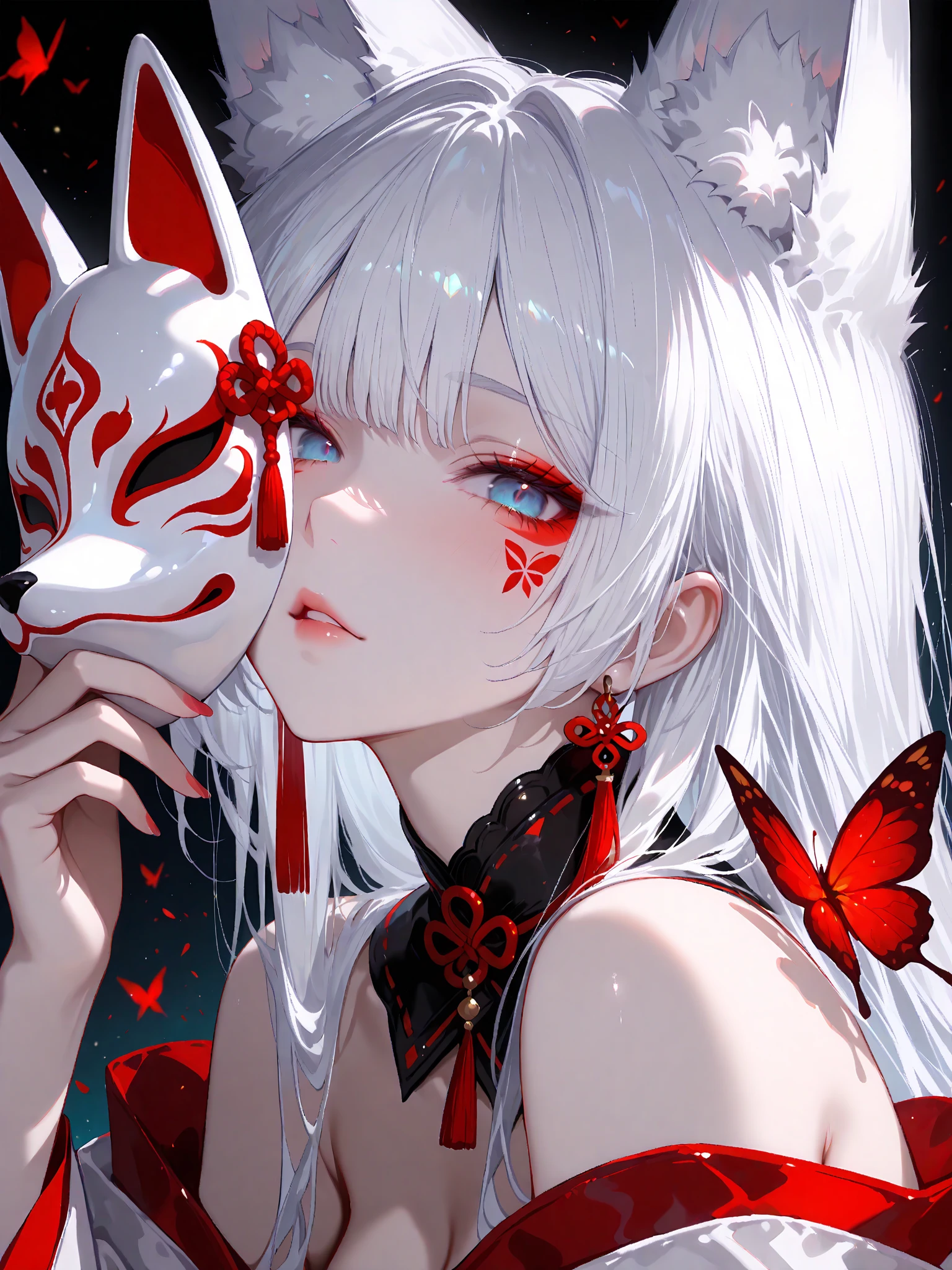 Detailed anime artwork generated by AI