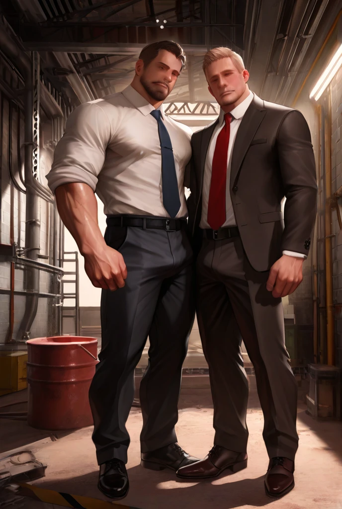 One Man, muscular, jocks, athletic, ginger, wearing suit vest clothes, big , huge , comically , bubblebutt, thick, thicc, thick , thick legs, thick thighs, huge ,  huge, showing  to camera, smiling, looking back at camera, big , man , men with huge , men in suit vest clothes, showing off , absolutely massive , enormous  in suit vest pants, full , wide , round , tight suit vest  pants, abnormally huge , unrealistically , Giant , giant , giant , dark dress pants, button down shirt, men, bodyguard, suit vest black, gay, night