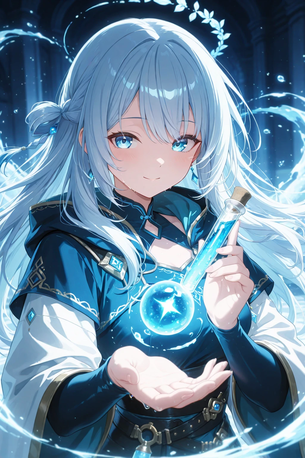 Wizard、cute、An illustration、high resolution、Fantasy