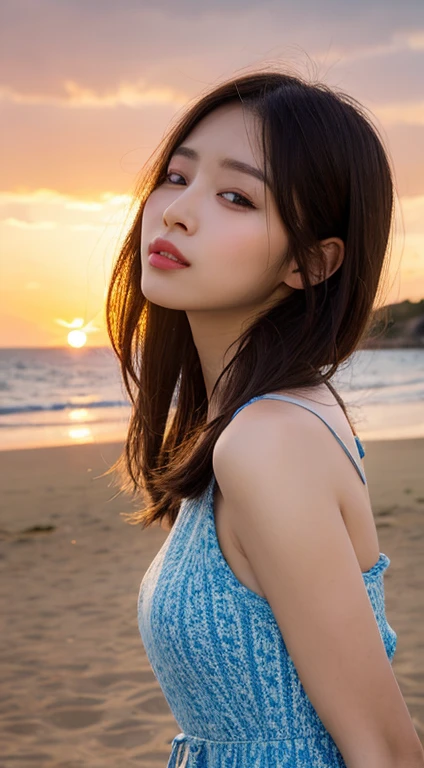 dark brown hair、light brown eyes、Japanese actress face、 lady、I'Iは彼とIが好きです'I'Iは40歳くらいです.、(intricate details:1.2)、(which one is the top?:1.4)、 (ultra high resolution:1.2)、ultra high resolution、(finely tuned)、(detailed  features)、nffsw、8K resolution、D cup size breasts、long hair、1 girl, Deep sorrowの表情, (Highly detailed beautiful face), （crop top:1.4）、（sportswear　gray　leggings:1.4）、( shoulders:1.3), (highest quality:1.4), (Super detailed)、Beautiful fair skin with transparency,  sitting、open your mouth a little、beautiful legs、Deep sorrow、Pose of Weakness、 pose、Terrace cafe by the sea、Cafe table、Sleeping on the sofa in the cafe、the sun shines、Los Angeles、In the background is the sea illuminated by the sun、