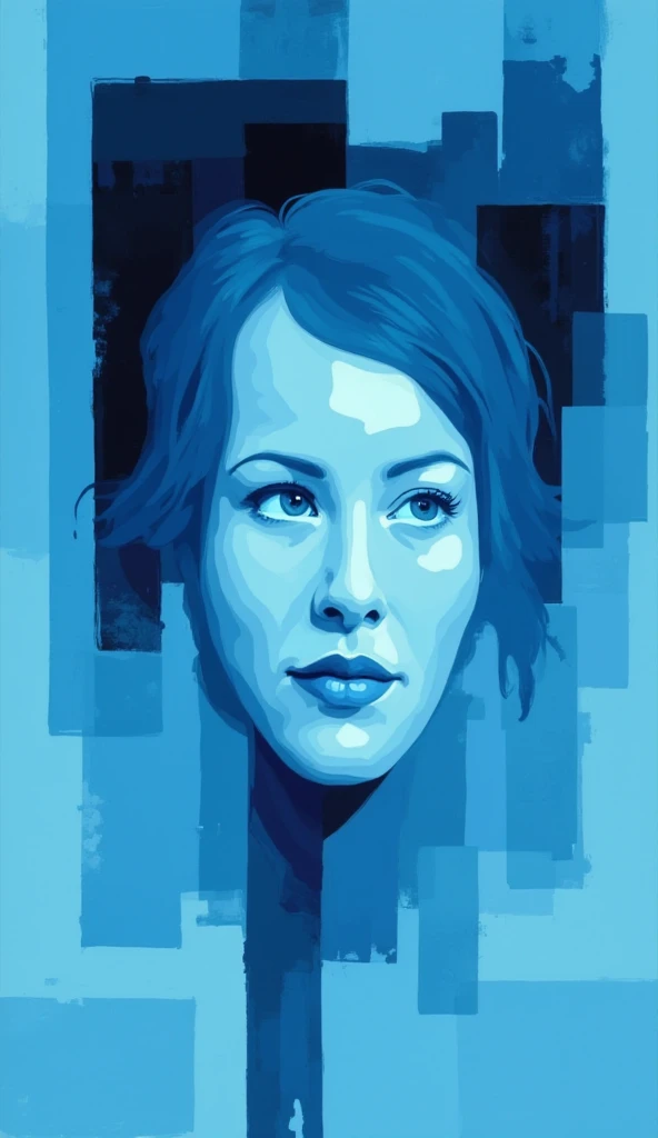 Make an image of a curvy female Jojo oc with brown hair and brown eyes.