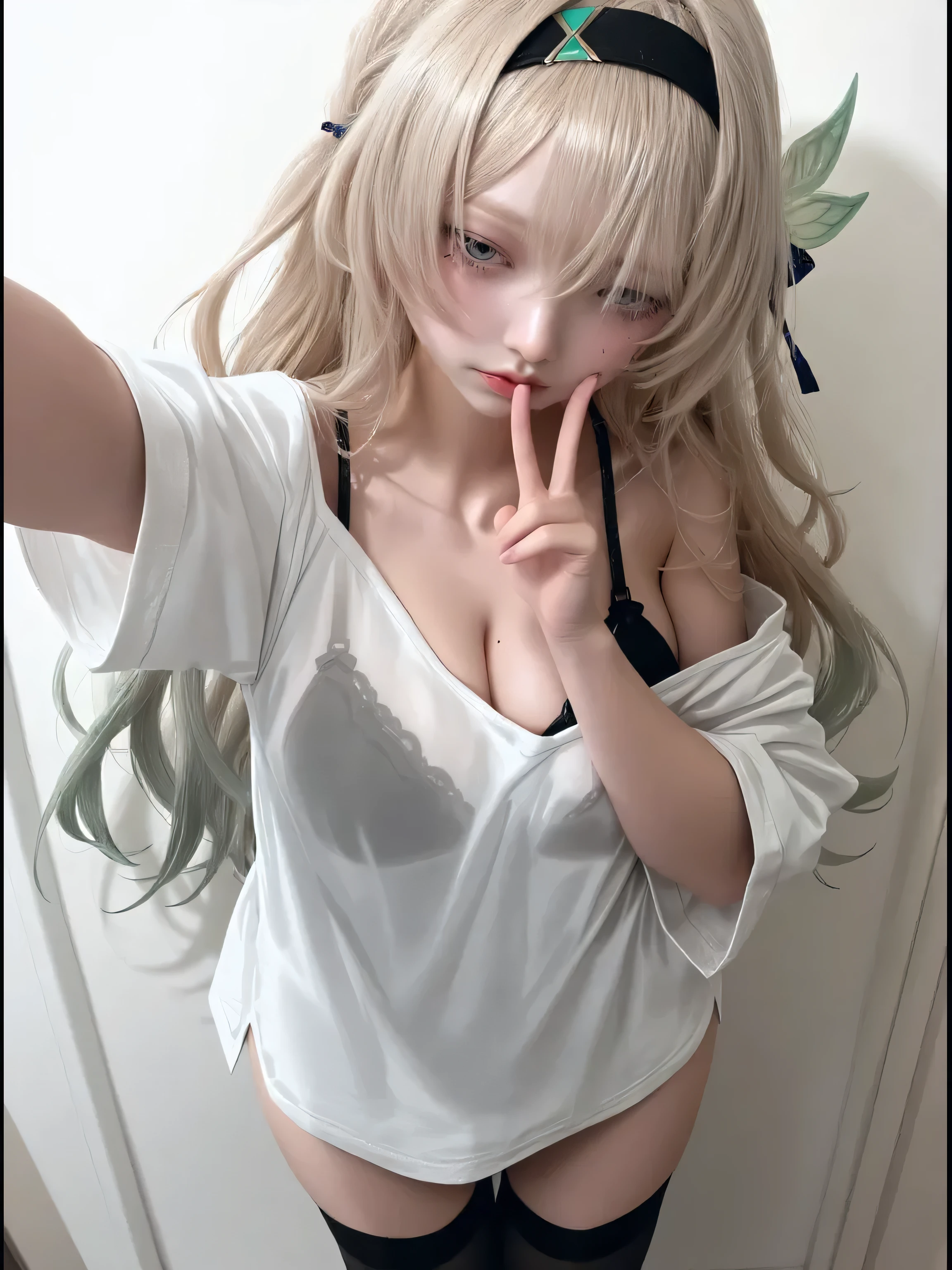 (masterpiece:1.2, best quality), (real picture, intricate details), (:1.2), 2 young girls, wide , showing , , enjoying , sucking , , long hair, minimal makeup, detailed face, smiling, really long light platinum blonde hair, long hair, bangs, hair between eyes, green eyes, loose miniskirt, showing  , cropped shirt, white socks, showing ,  , sweaty, (3D)