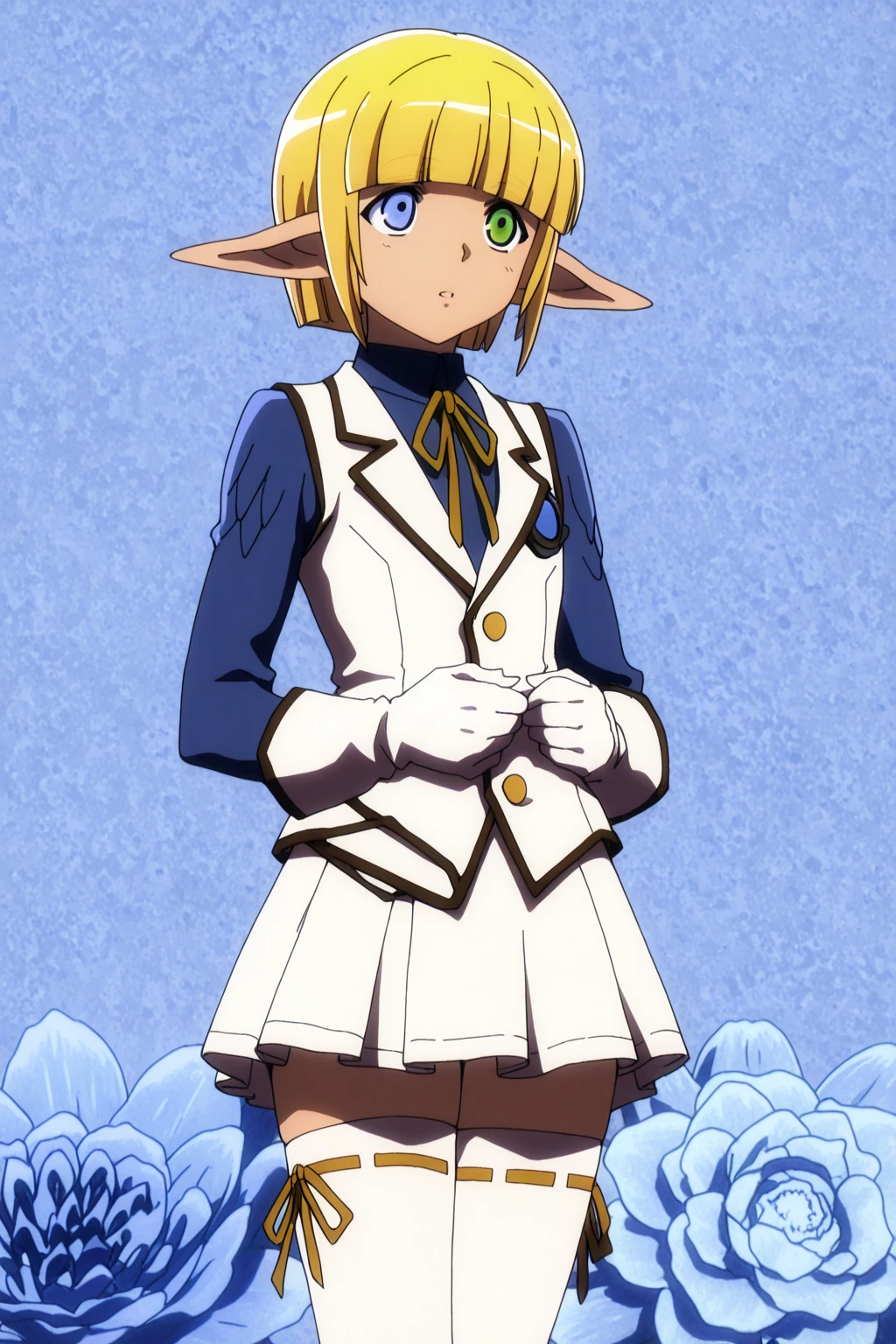 1 boy,more details in eyes,cute,looking at viewer, adorabel boy,cute face,details sky,handsome,young,juvenile,((masterpiece:1.4,best quality)),multiple details,colorful hair,eyeshadow,sfw,   full body,
,(mare bello fiore) <lora:mare-overlord:1>