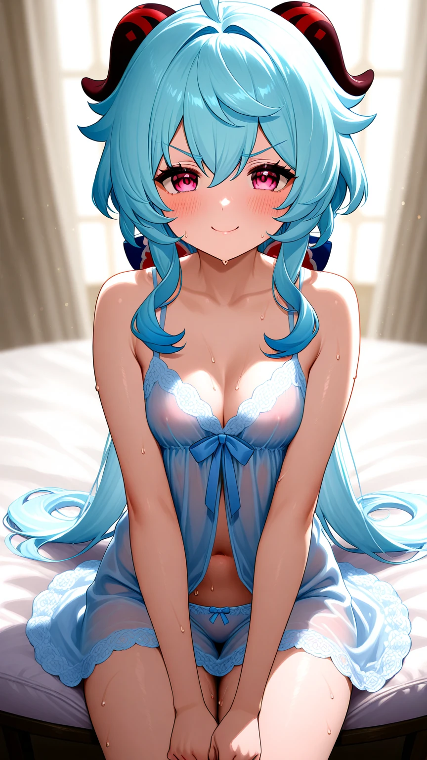 {{{{{16k,Ultra High-resolution realistic romantic photo of neat  Girl in loungewear as a pure embarrasslng  as pretty as a actress in the flower field, The way she embarrassed herself is adorable, she transforms into a cute silicone doll of third ranks higher and radiates glowing charm, expressing femininity all over her body while being made into an adult, The more shy she is, the smaller and neatly her face becomes}}}}},{{Extremely detailed}},{{{{{dye her cheeks flush and integrated her head pure small, thick lips, Enchanting thick gross idol's Lips}}}}},{{{{{the best glossy bang neat straight  hair}}}}},{{{{{She get more attractive and smoother her body, The bigger her tits get, the thinner her  waist gets, her breasts have become large, soft, and cleavage-like as she's carefully rubbed them, She's trying to make a cleavage with her hands over her growing white tits, she is transformed into a pure , and her expression and appearance are transformed into that of a pure, unused , so clean and pure, Her white tits are so fluffy that they overflow if not lifted up, and are depicted in great detail, She's the cutest in her loungewear, embarrassed by her adorably overflowing white tits, Such a cutie moves up and down and shakes her tits in a  cowgirl style}}}}