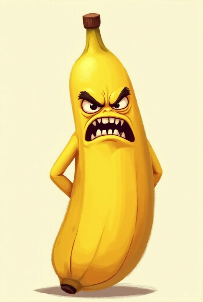 Angry banana - SeaArt AI