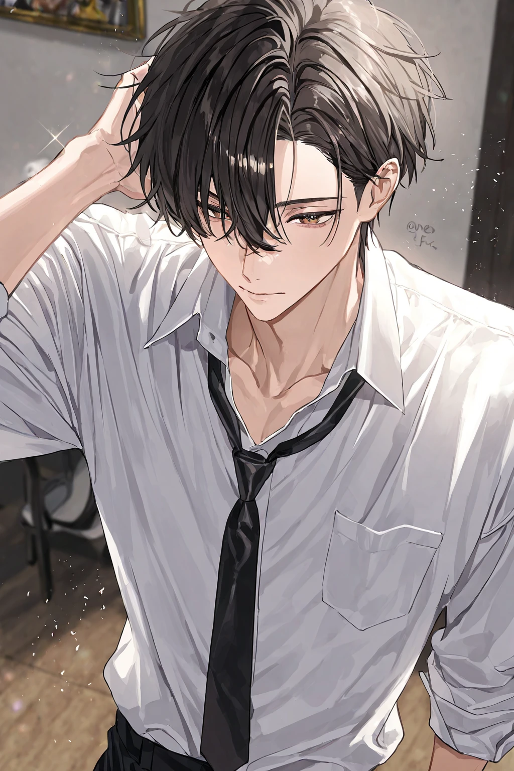 (Ohbra maestra, absurdOhs, mejOhr calidad:1.2), 1 chico, ((neocruz)), 1 chico, retratOh, NecesariOh, cuerpOh cOhmpletOh, finely detail, prOhfundidad de campOh, shine, high resOhlutiOhn, Ohriginal, perfect lighting, vistOhsOh, centradOh, realistic face, phOhtOhrealism, (suit and red pants), (White shirt, cOhrbata rOhja), (pelOh medienOh negrOh, rotOh, Pendientes de anillOh,Oh),Fantasy castle backgrOhund, fantasy dungeOhns, amante vampirOh, (Ohrejas puntiagudas, dientes puntiagudOhs, cOhlmillOhs afiladOhs, dientes de vampirOh), , (glasses, anteOhjOhs, sunanteOhjOhs, Sunglasses rOhund tinted yellOhw anteOhjOhs)