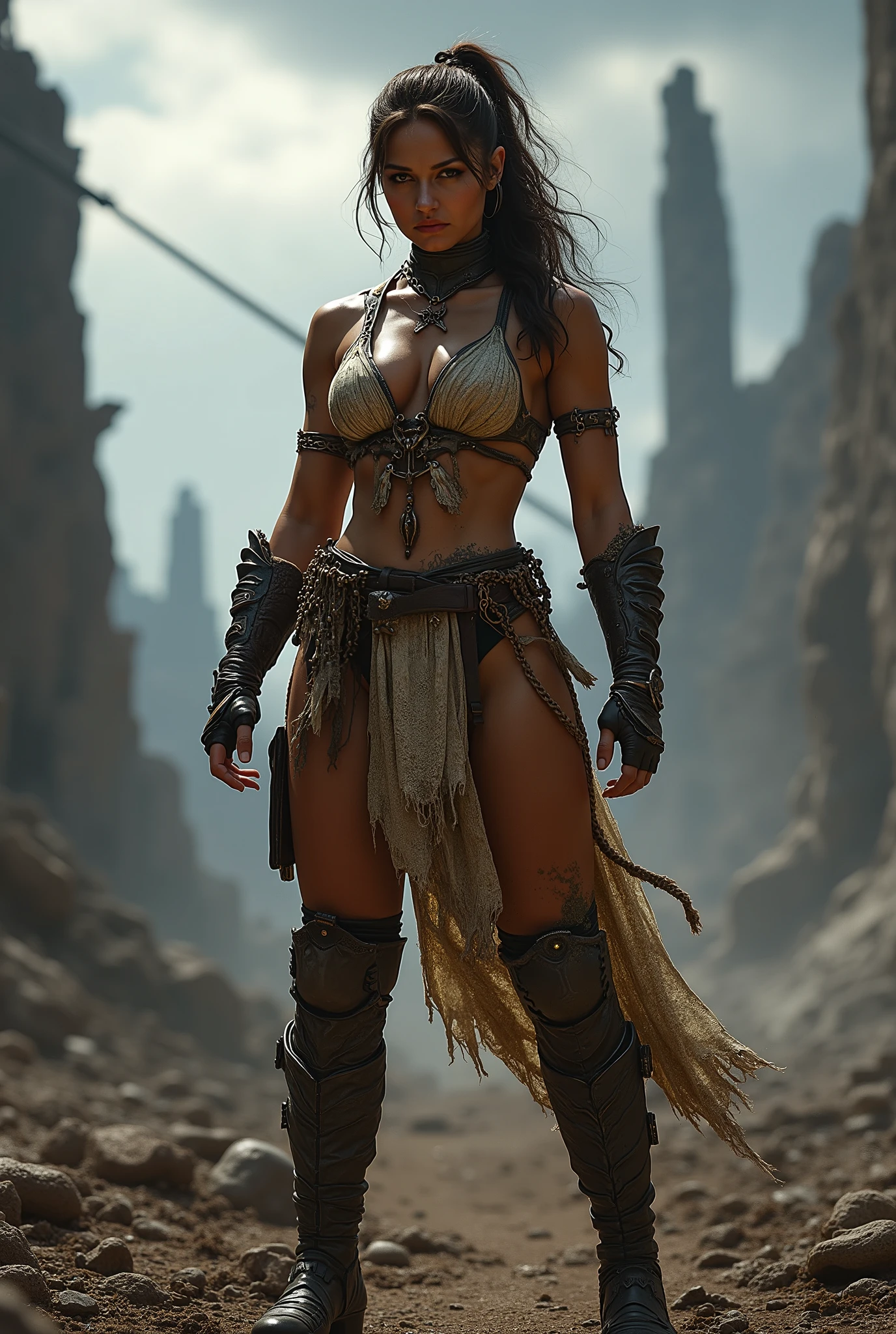 Woman in Mortal Kombat Game 