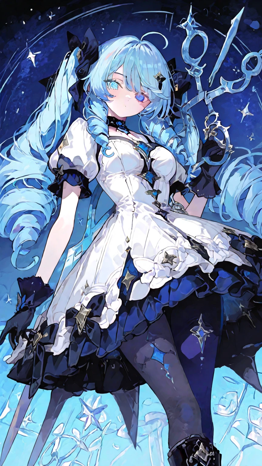 ❄️🧊💙, master piece, high quality, 4K, 8K