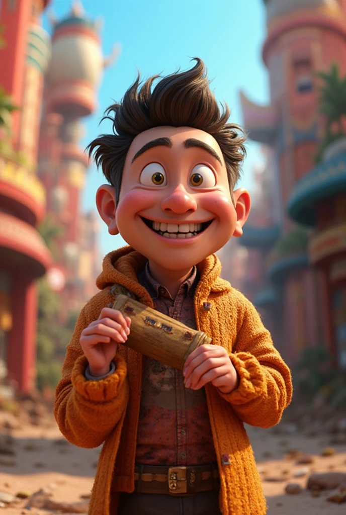 Style 3D renderer to create an image of any character, such as a man ...