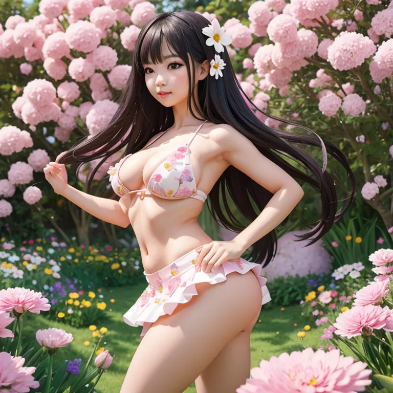 Anime Blumenmädchen Generator