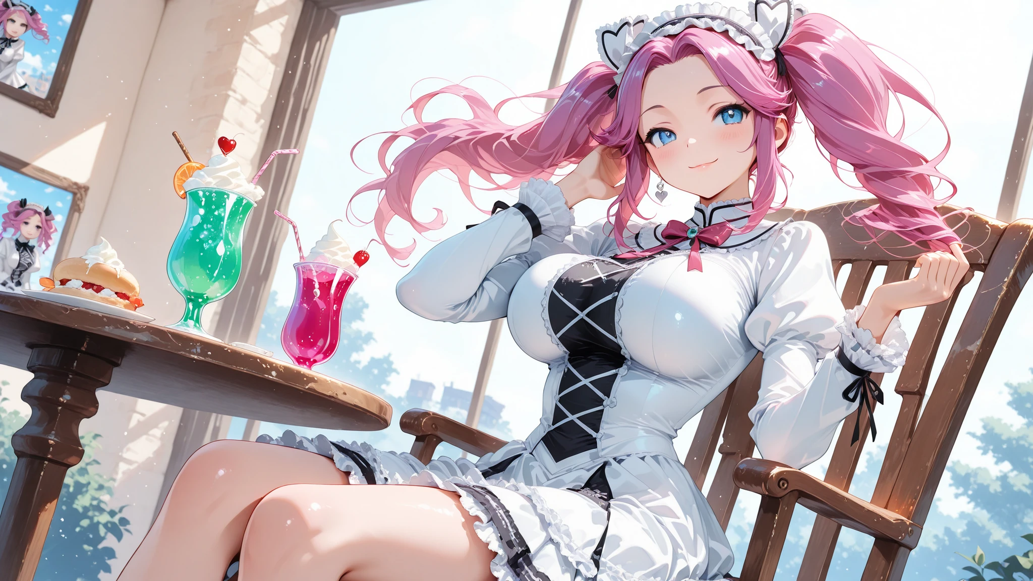 <lora:An25-001C-UM_Tpony_v1.2-000156>,
score_9,score_8_up,score_7_up,score_6_up,source_anime,anime,sensitive,
.,
1girl,solo,an25_um,white dress,white gloves,hair bow,white bow,pink thighhighs,white choker,small breasts,looking at viewer,
indoors,living room,lying on sofa,drinking milk with tube,milk bottle,