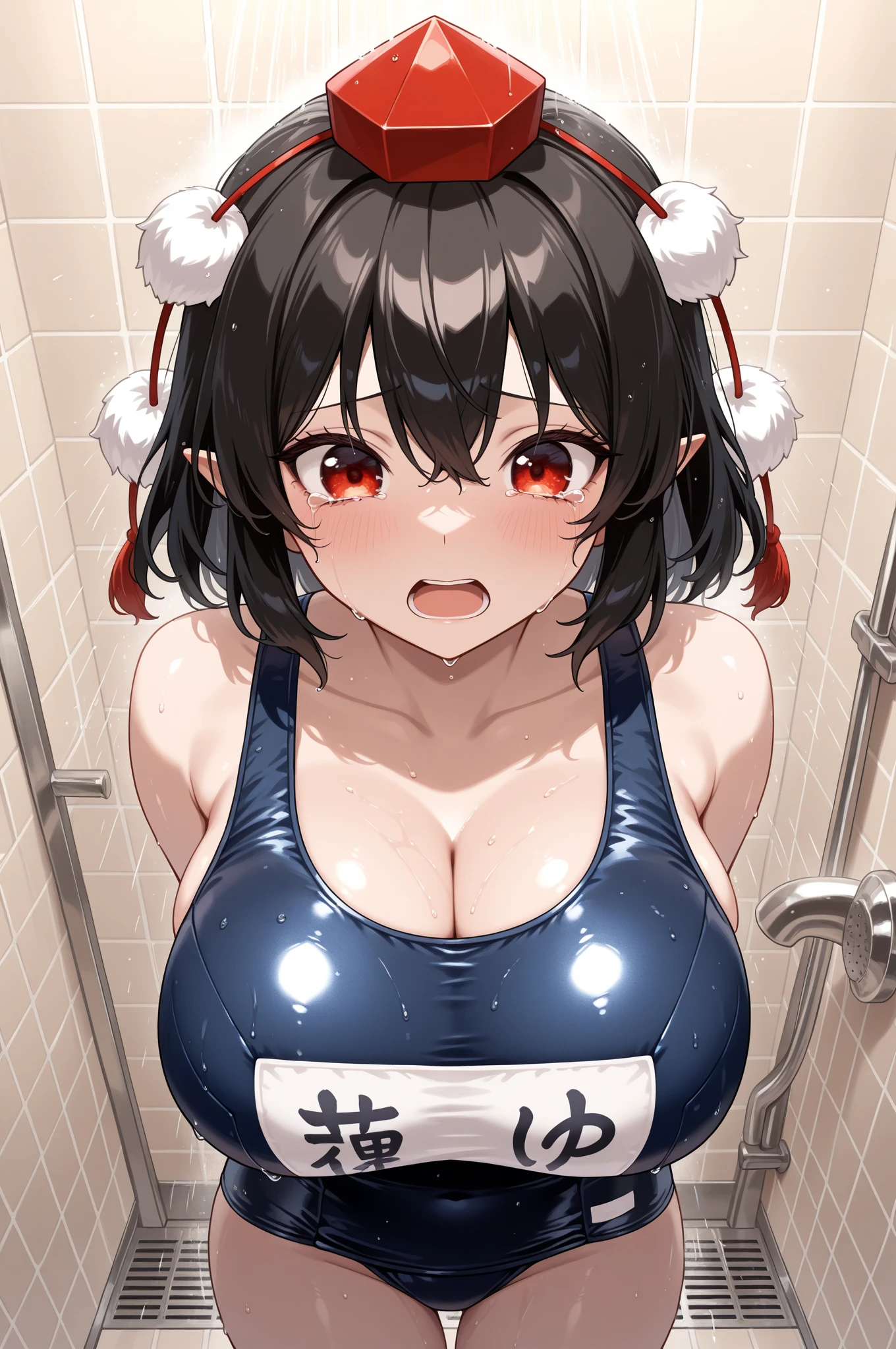 ((solo girl)),((Perfect body,))((Super beautiful,))((High quality,)), (sweaty,) (wet all over,) blush,saliva, steam,((sonoda chiyoko\\idolmaster\\,gigantic ??????)),((?????????,)),collar,pov, Looking at Viewer,solo,pov, Looking at Viewer,Heavy breathing,saliva, sweat,Rough breathing, sweaty body,Blushing, (((Sweaty and wet all over))),Sweaty body,in hotel room,(??????? visible through clothes,), (collar,)ejaculations,pov, Looking at Viewer,,shiny glossy,Heavy breathing,saliva, sweat, Sweaty and wet all over,Rough breathing, sweaty body,bun_head,shortcut twintail hair,???????,??????? ???????,?????? squeeze,sweat, ?????,??? on hair and face,holding her ?????? with both hands,She an expression full of disgust,Closed mouth,