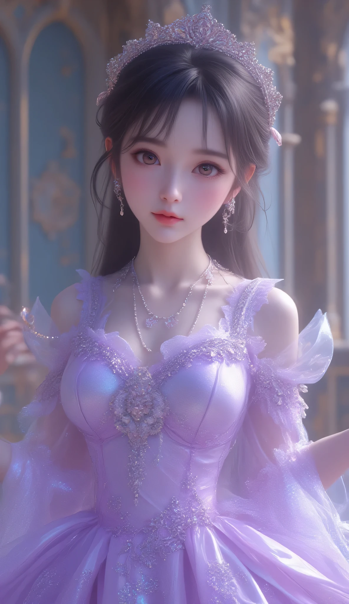 Cute mystical mouths in love