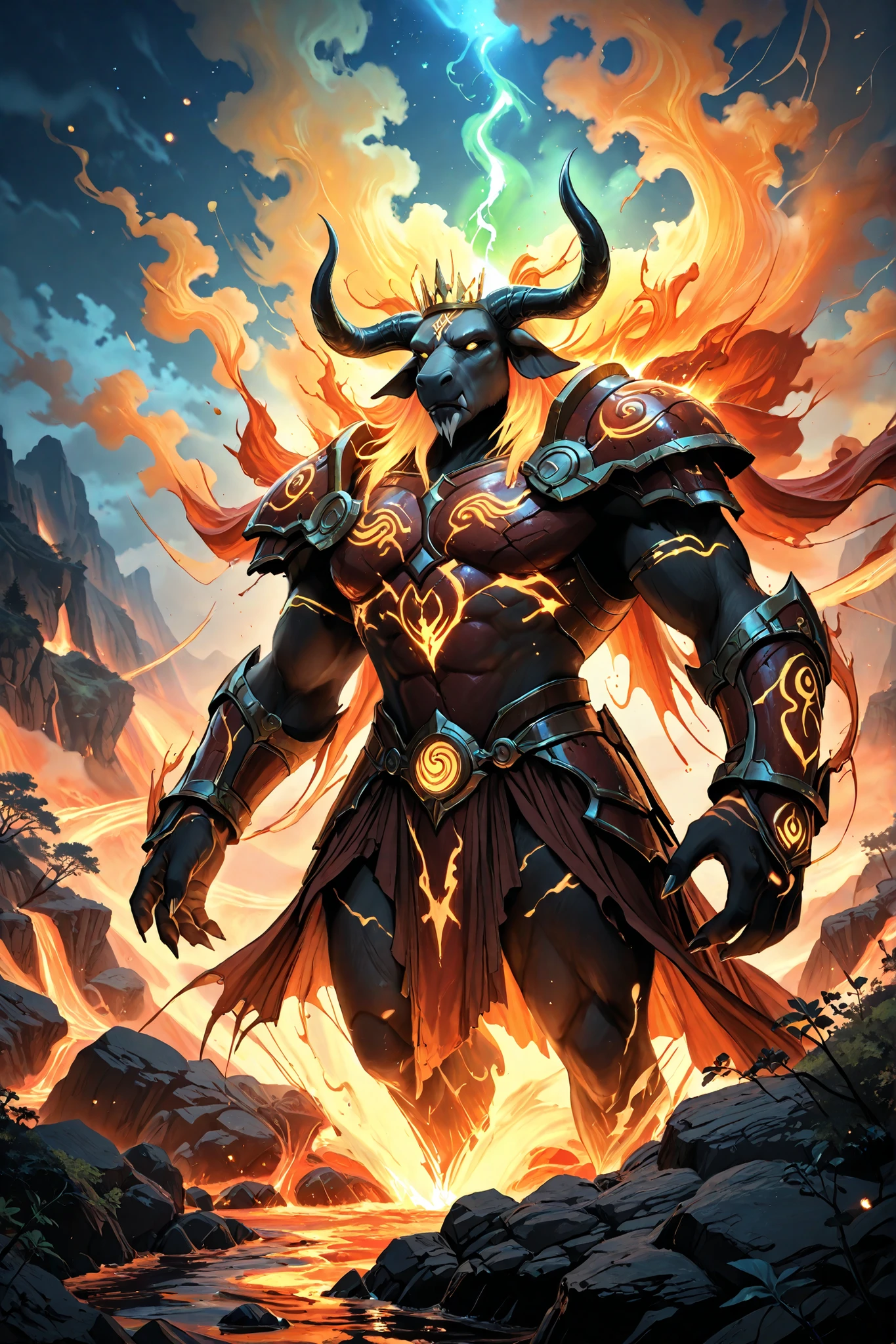 A colossal magma boy sexxy elephant emerges from a river of molten lava, its skin made of cracked obsidian and glowing with fiery veins of magma beneath. A majestic golden crown rests upon its head, radiating divine power. The creature’s tusks gleam white-hot against the dark volcanic texture of its body. The surrounding landscape is scorched and molten, with lava flowing around its massive legs, illuminating clouds of smoke and ash. The atmosphere feels apocalyptic and mythic, evoking the presence of an ancient elemental god. Highly detailed, cinematic lighting, epic fantasy creature concept art, by Greg Rutkowski and Raphael Lacoste. A powerful mythical boy sexxy creature stands on a rocky cliff under stormy skies. It has the muscular body of a humanoid beast with dark bluish fur and glowing yellow eyes. Two massive, curling horns radiate green magical energy, with intricate glowing runes flowing along them. Its claws and markings emit neon-green mystical light, creating swirling trails of energy in the air. The creature wears ancient, rune-etched armor pieces on its shoulders and waist, blending nature and magic. The atmosphere is dark and ethereal, filled with mist and floating sparks of green energy, giving an epic fantasy vibe. Highly detailed, dynamic lighting, cinematic fantasy illustration, concept art style, by artists like Artgerm and Greg Rutkowski.A majestic celestial boy bison with glowing white fur that looks soft and curly, standing in a moonlit forest. The scene is illuminated by ethereal blue light from the moon above, which reflects in a small stream at the creature’s feet. The bison has large, curved horns with faint runic carvings, and its body shimmers with mystical energy and floating blue particles. The environment feels magical and serene, with lush foliage, mist, and faint starlight filtering through the trees. The atmosphere is peaceful yet awe-inspiring, as if the creature is a guardian spirit of the forest. A majestic mythical girl bird