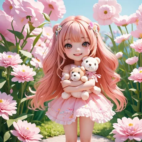 可爱少女插画生成工作流