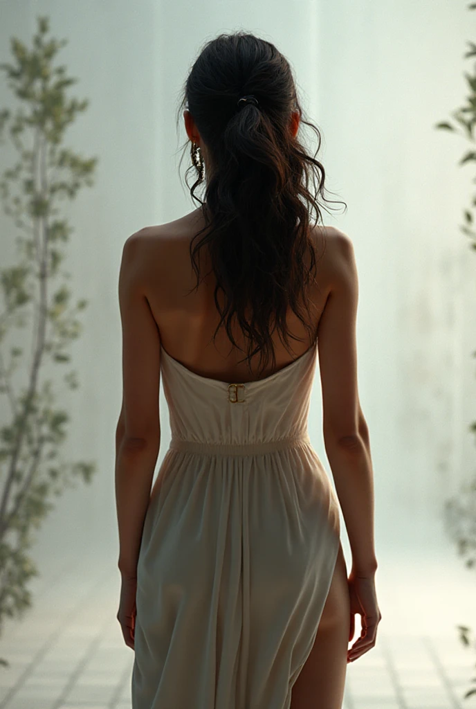Back view of a woman - SeaArt AI