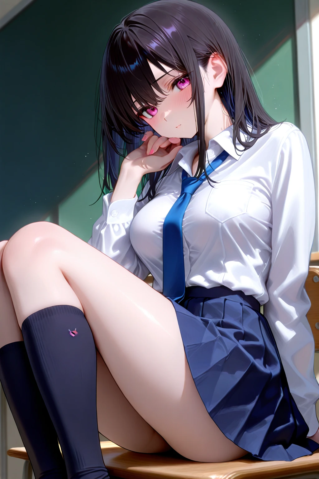  、((７ of a year old girl))、In the school classroom, she  and  with a piston  on her .、Many students in the classroom、((Not Safe for WorkPut a  in the  and fix it with a ))、Spread your legs、Sailor suit、A young girl with a baby face  with an ((The piston  inserted in the  vibrates at high speed))、Love juices splash onto the floor from the 、  in binging((C cup breasts ))、 and revealing clothing、Tranceの表情、(( ))、((A  with a rotor under her clothes at a desk inserts a  into her  and ))She straddles the   and starts  、Every time the  is thrusted at high speed, the  splashes violently.、Heavy breathing、、Spread your legs、Drunk Eyes、、Trance、 face