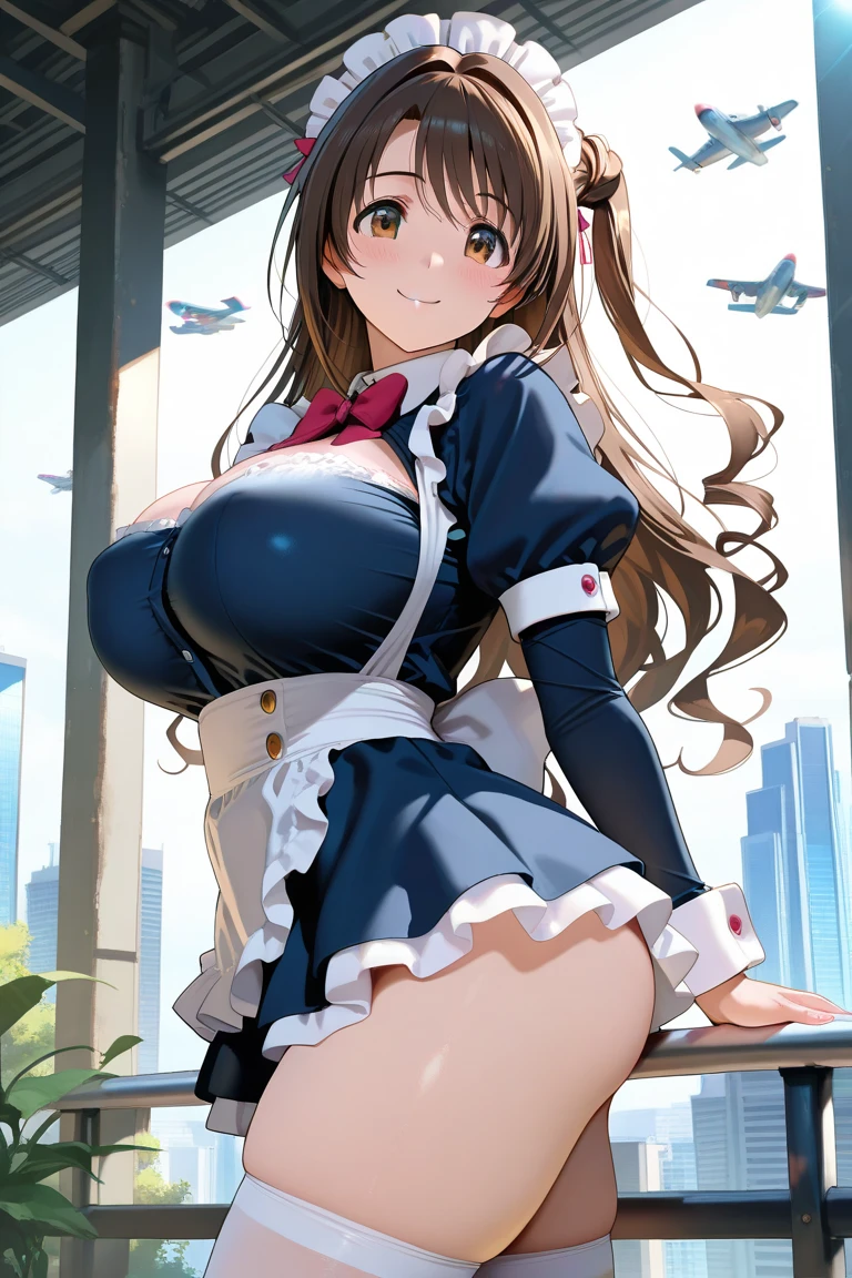 Cool beautiful girl、Anime - style image of a woman in a blue and white uniform, Enchanting anime girl, , Beautiful anime school girl, Marin Kitagawa Fanart, [ 4k digital art ]!!, Beautiful and attractive anime teen, Smooth anime CG art, Attractive anime girl, Cute anime waifu in a nice dress, Surreal 、Camel Toe、Giant tit、Nipple Puffs、Cleavage、Plump、Super big breasts、Super big butt、Tight clothing、Smile、((tie))、Honor student、Temptation、lure