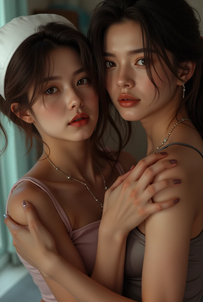 (RAW photo, UHD, HDR, 8k, best quality, trending on artstation, masterpiece, photorealistic), ultra high quality, ultra high resolution, UHD, 3D shot, masterpiece, photorealistic detail, dynamic angle, best quality, lens flare, Varied solo poses of a very beautiful most attractive ultra desirable seductress supermodel, flawless skin, perfect proportions of whole body, perfect proportioned , flawless  and portions of body, perfect sized body and head, double eyelids, puffy eyelids, beautiful detailed eyes, eyelashes, pale glossy lipgloss, full body, torn sheer tank top, torn skirt, lifting up revealing, lifting away revealing, most realistic, , flawless, (8k, RAW photo, best quality, masterpiece:1.2), (realistic, photo-realistic:1.37), octane render, ultra high res, ultra-detailed , professional lighting, photon mapping, radiosity, physically-based rendering, ue5, (((realistic))) canon 5d, masterpiece, highest quality, 4k, 8k, 16k, ultra high-res, raw photo in hdr, sharp focus, hyper realistic, lifelike texture, intricate face, intricate eyes, high contrast, subsurface scattering, f2, depth of field, film grain,ultra high quality, ultra high resolution UHD, 3D shot, masterpiece photorealistic detail,