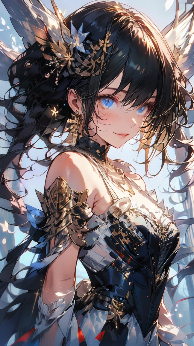 (Best quality: 1.3), (Masterpiece: 1.3), (Ultra Detail: 1.3), (wallpaper, 1girl, solo, official, brown hair, animal ears, ponytail, hair ornament, green eyes, red eyeshadow, jewelry, detached sleeves, , dress, 狐狸 tail, bracelet: 1.1),([diamond:1.3|eyes]:1.2), ([opal:1.9|gradient_hair:1.3]:1.2), (hair dripping:1.25), (detailed hands and fingers:0.9),,tbcc illustration,(detailed super oily shiny skin:1.1),([wet:0.8|mucus]),wet thighhighs,
