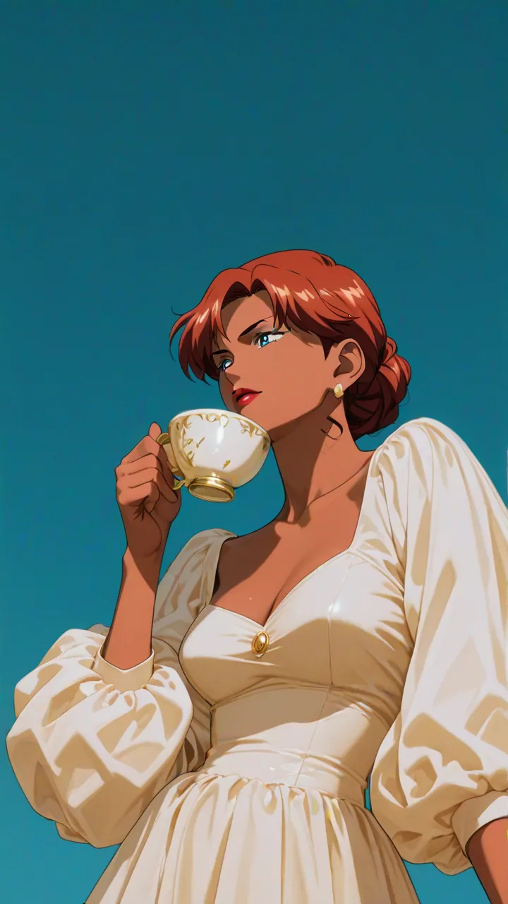 Anime Style Portrait Recolor