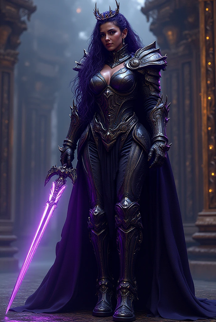 cyber woman,full-length,huge moon,concept art,gothic,smoke,fire,dynamic,cinematic,many small details,beautiful perspective,beautiful,aesthetic,epic,warcraft style