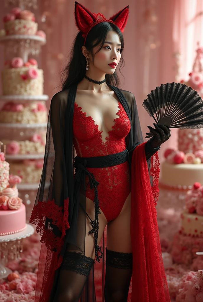 photo RAW, (Black, dark red and neon pink : Portrait of 2 ghostly long tailed white koi, woman, shiny aura, highly detailed, red filigree, intricate motifs, organic tracery, glowing stardust , perfect composition, smooth, sharp focus, sparkling particles, lively coral reef background Realistic, realism, hd, 35mm photograph, 8k), masterpiece, award winning photography, natural light, perfect composition, high detail, hyper realistic
